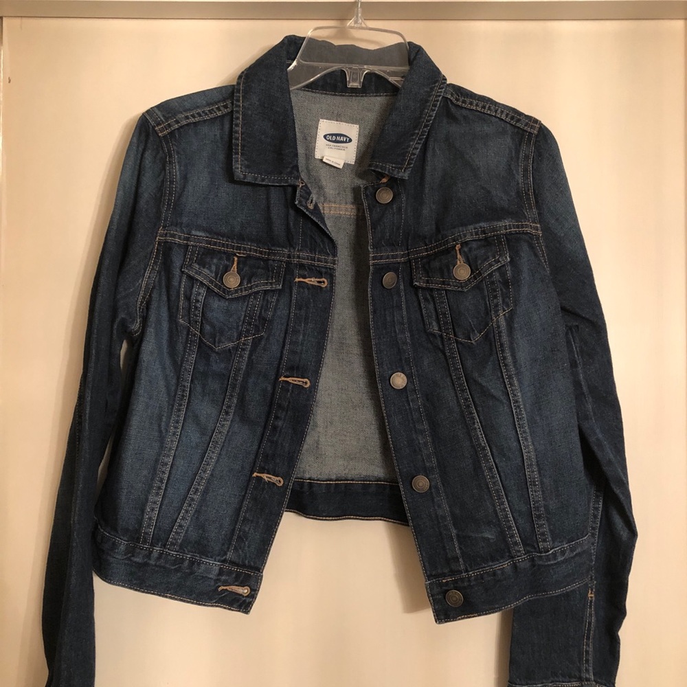 Denim Cropped Jacket